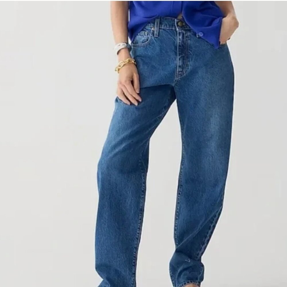 J. Crew Indigo Straight Leg Jeans